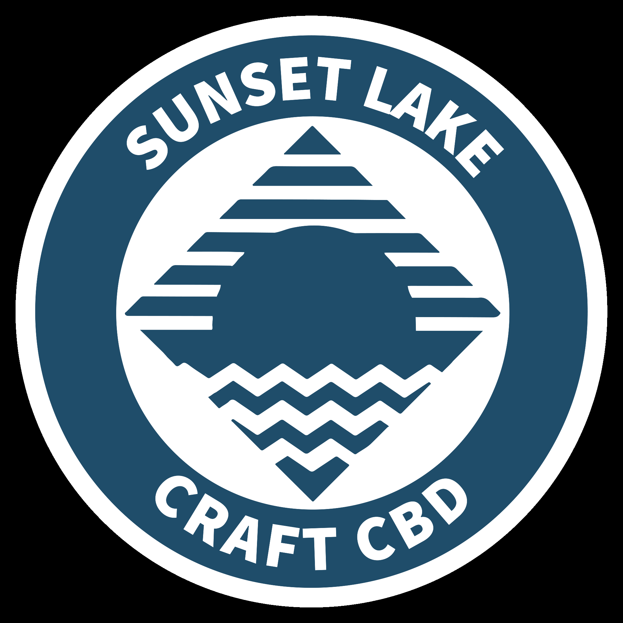 Sunset Lake Craft CBD logo