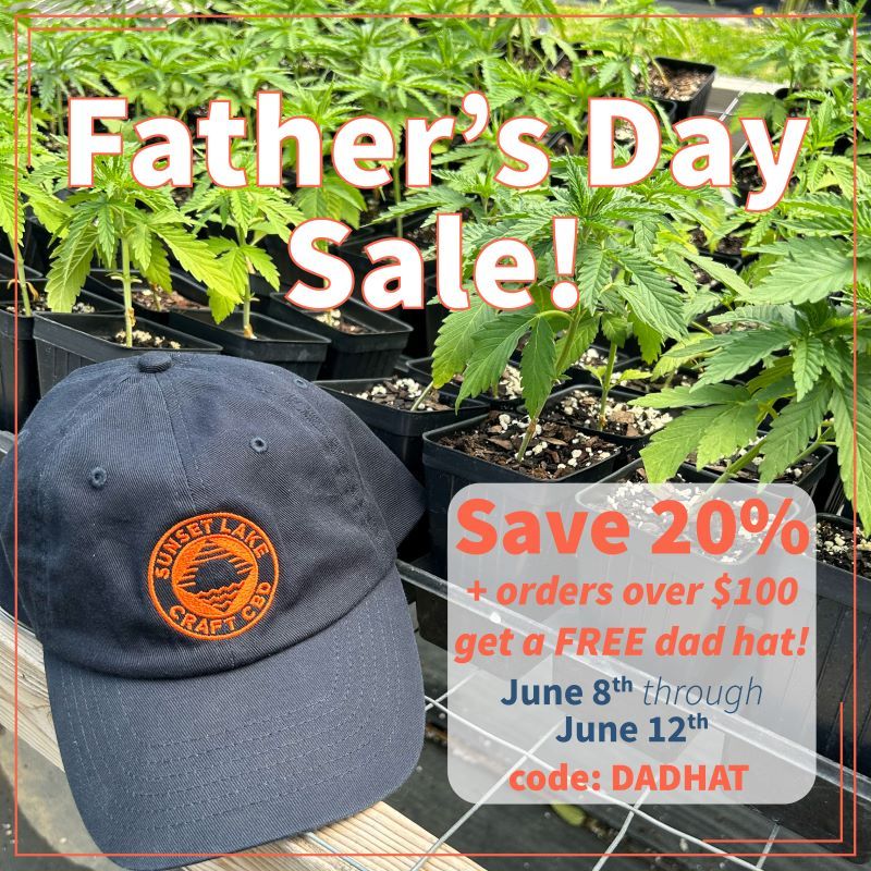 Sunset Lake CBD Father's Day Sale!